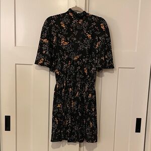 Zadig & Voltaire Black Flower Dress